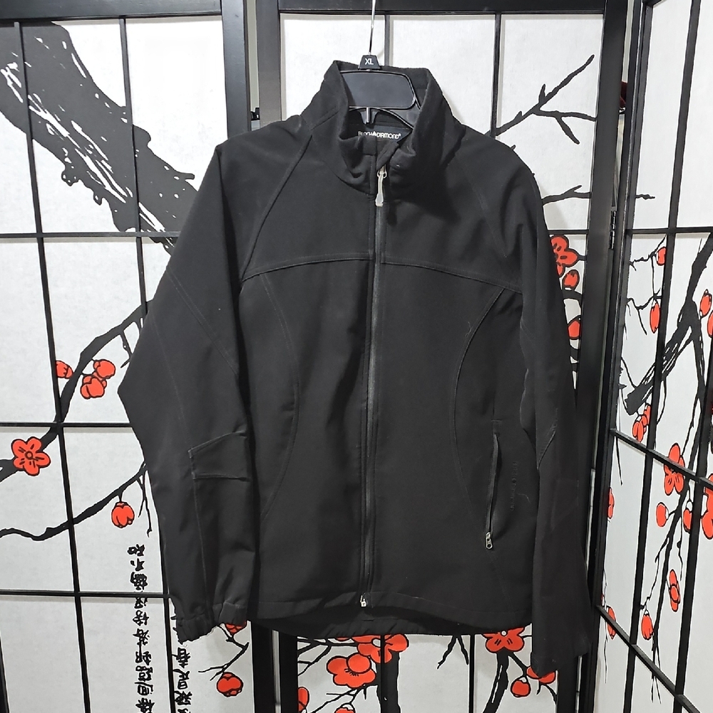 Black Diamond Women's Black Windbreaker Jacket M
